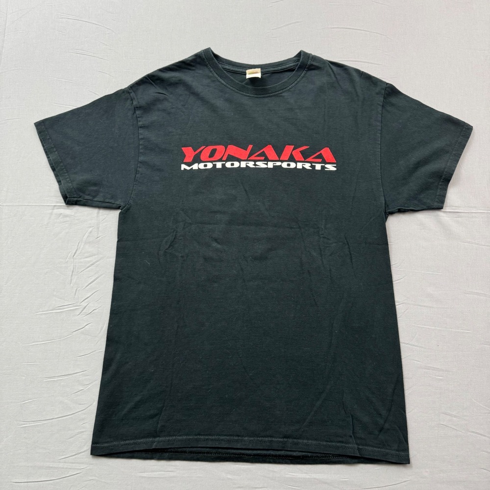 Yonaka Motorsports JDM Japan Graphic T-Shirt Mens Medium Black Fruit of the Loom